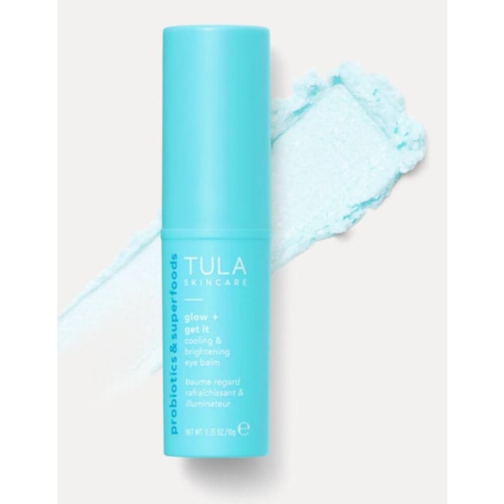 TULA Skincare Glow & Get It Cooling & Brightening Eye Balm NEW
